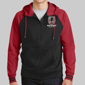 ST236 <3> Sport Wick ® Varsity Fleece Full Zip Hooded Jacket <322>
